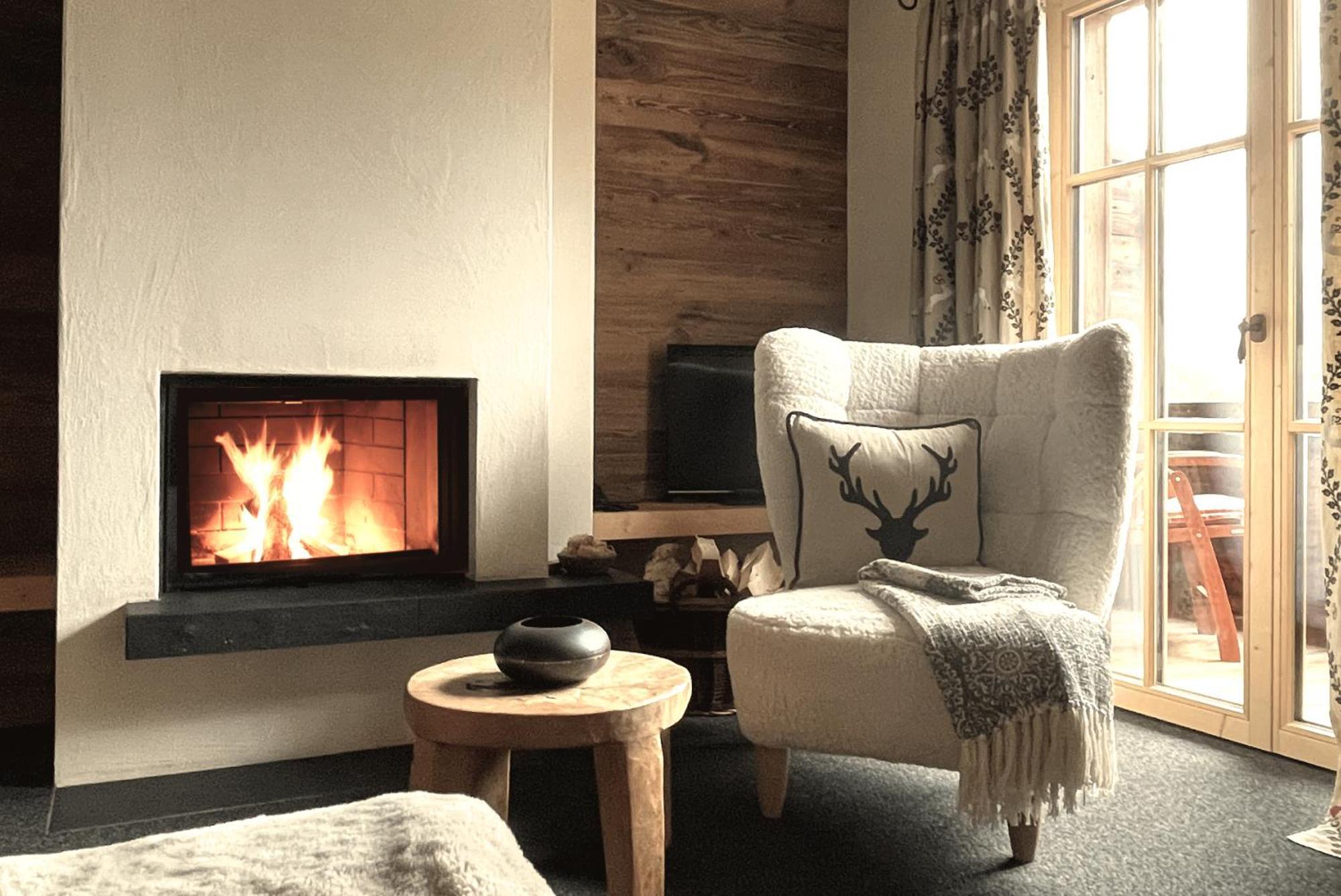Chalet Tannenhof Lermoos Rum bild